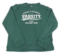 Zelené triko s nápisem Yigga