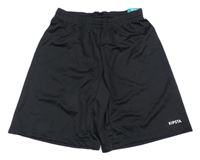 Nové - Čierne športové kraťasy Decathlon