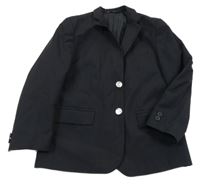 Tmavomodré slavnostní vlněné sako C&A