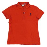 Červené polo tričko U.S. POLO ASSN 