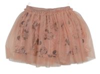 Ružová tylová sukňa s Minnie C&A