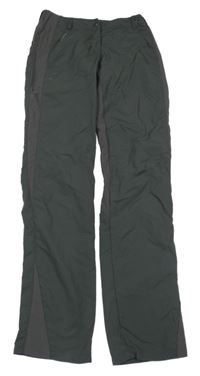 Antracitové outdoorové kalhoty Quechua