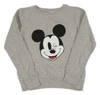 Sivá mikina s Mickeym Disney