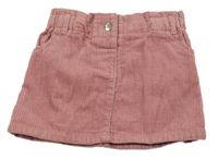 Svetloružová menšestrová sukňa Primark