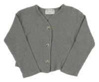 Sivý rebrovaný prepínaci sveter Jeff&Co