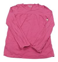 Fuchsiové triko Y.F.K. 