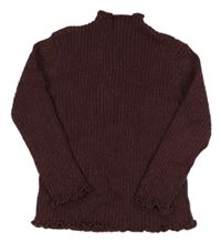 Lilkovo-zlatý rebrovaný sveter s rolákom Tu