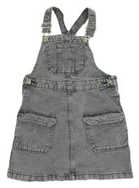 Sivé rifľové na traké šaty H&M