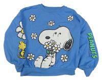 Modrá oversize mikina so Snoopym M&S