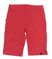 Malinové bodkovaná é capri tregíny Kids
