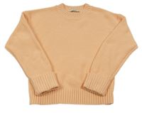 Světleoranžový vzorovaný svetr George