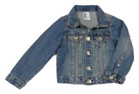 Modrá riflová bunda s límečkem H&M