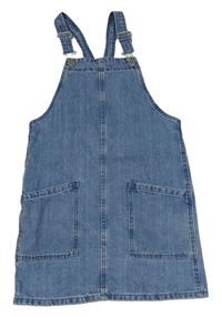 Modré rifľové na traké šaty zn. Primark