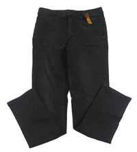 Černé super skinny rifle Denim