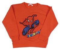 Červená mikina so Spidermanem M&S