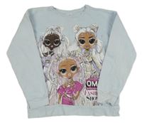 Svetlomodrá mikina s L.O.L. Surprise George