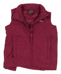 Vínová šušťáková zateplená funkčná vesta zn. Trespass