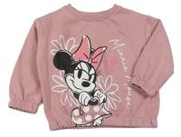 Staroružová mikina s Minnie Primark