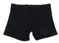 Čierne bavlnené kraťasy H&M