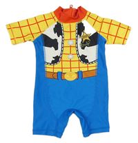 Modro-žlutý UV overal - Woody zn. Disney