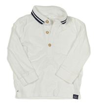 Bílé polo triko F&F