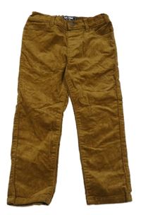 Nové - hnědé skinny manšestráky Next