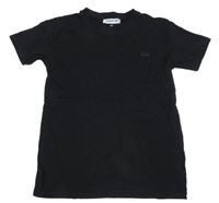 Černé tričko s logem Lacoste