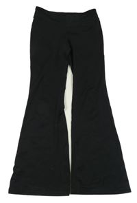 Čierne športové flare legíny H&M