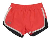 Korálové sportovní kraťasy s logem Under Armour