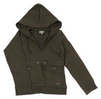 Hnedá mikina s kapucňou