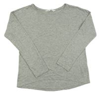 Sivé melírované tričko H&M