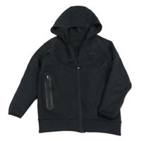 Černá propínací mikina s kapucí Dunnes