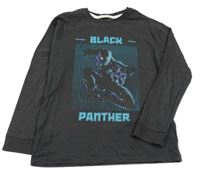 Antracitové tričko s Černým panterem M&S