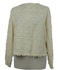 Dámská smetanová vzorovaná halenka Gallery 