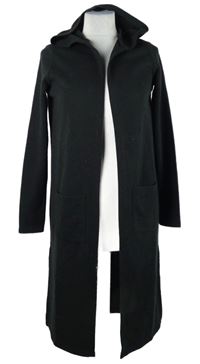 Dámský černý svetrový cardigán s kapucí Vero Moda 