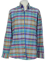 Pánska farebná kockovaná košeľa Westbrook vel. 43