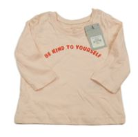 Nové - Svetloružové tričko s nápisom Primark