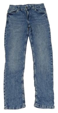 Modré teplákové slim rifle C&A