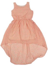 Ružové ľahké kvetované šaty H&M