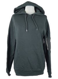 Pánska sivá mikina s klokankou a kapucňou Asos