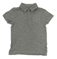 Sivé polo tričko Mothercare
