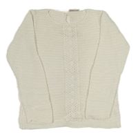 Biely vzorovaný sveter Topolino