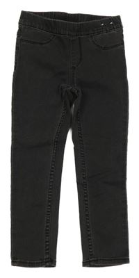 Tmavosivé džegíny H&M