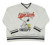 Biela mikina so Snoopym C&A