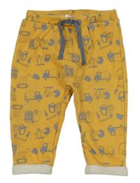 Žluté tepláky s bagry Ergee