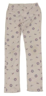 Světlerůžové džegíny s jednorožci H&M