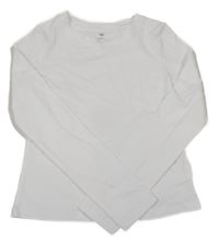 Biele crop tričko H&M
