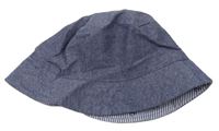 Modrý klobouk riflového vzhledu 3-6let