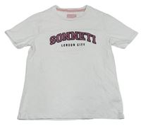 Biele tričko s logom Sonneti