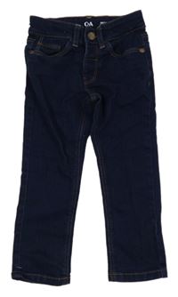 Tmavomodré straight rifle C&A